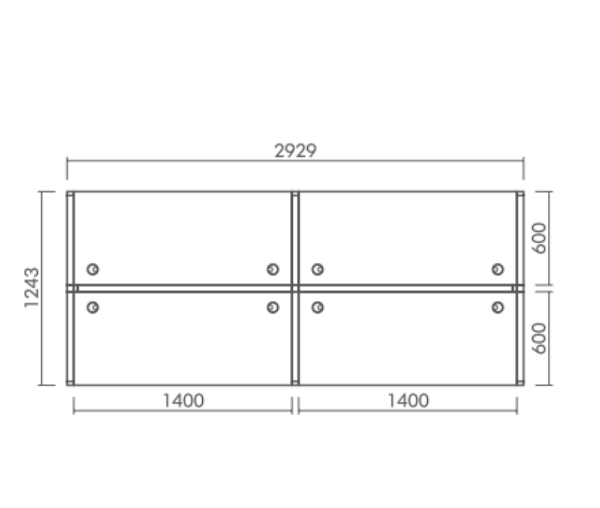 PF14-4（4人組屏風(fēng)位）